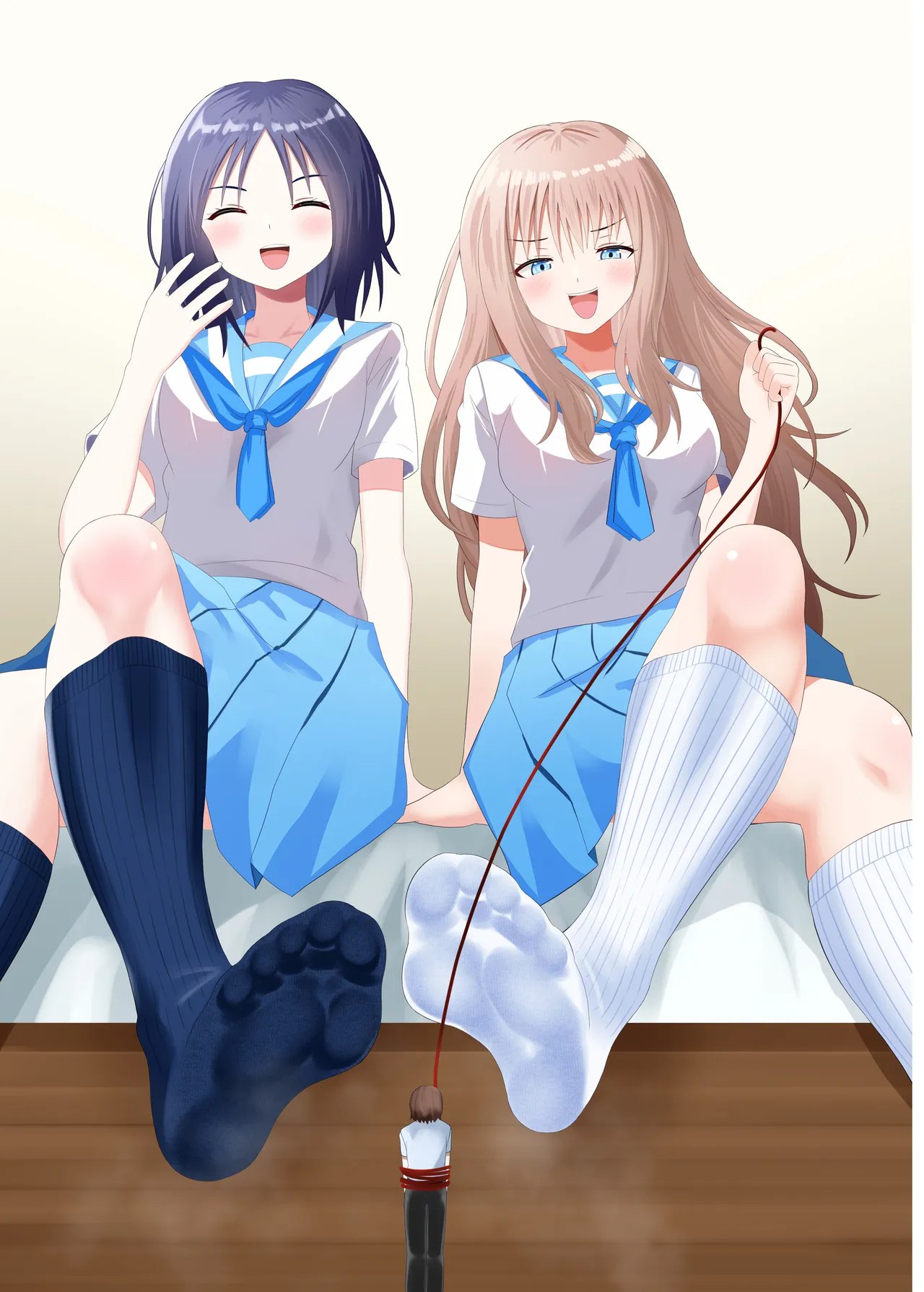 I have been made smaller by two people