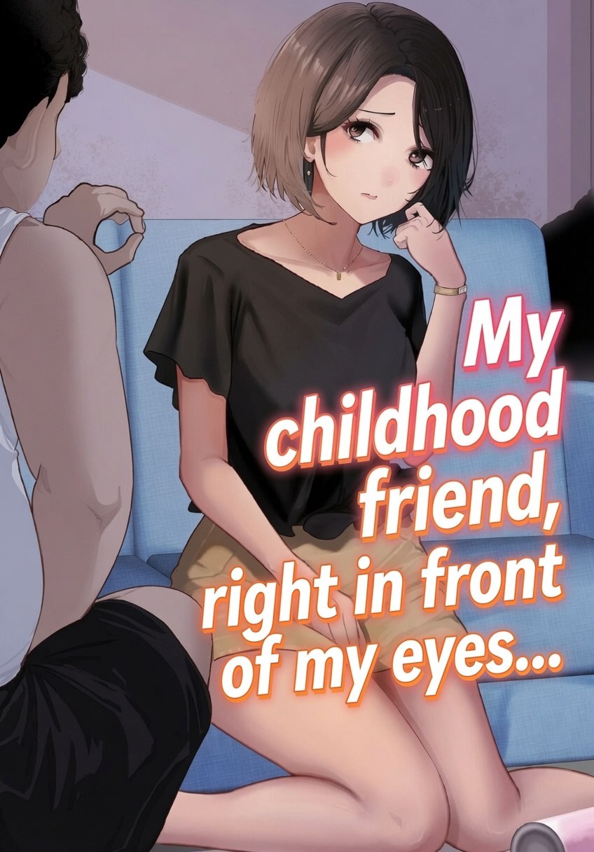 My childhood friend, right in front of my eyes... [Riaru Chesuno]