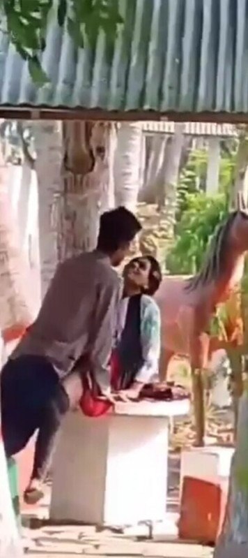 Lovers Fucking In Park Secretly Recorded