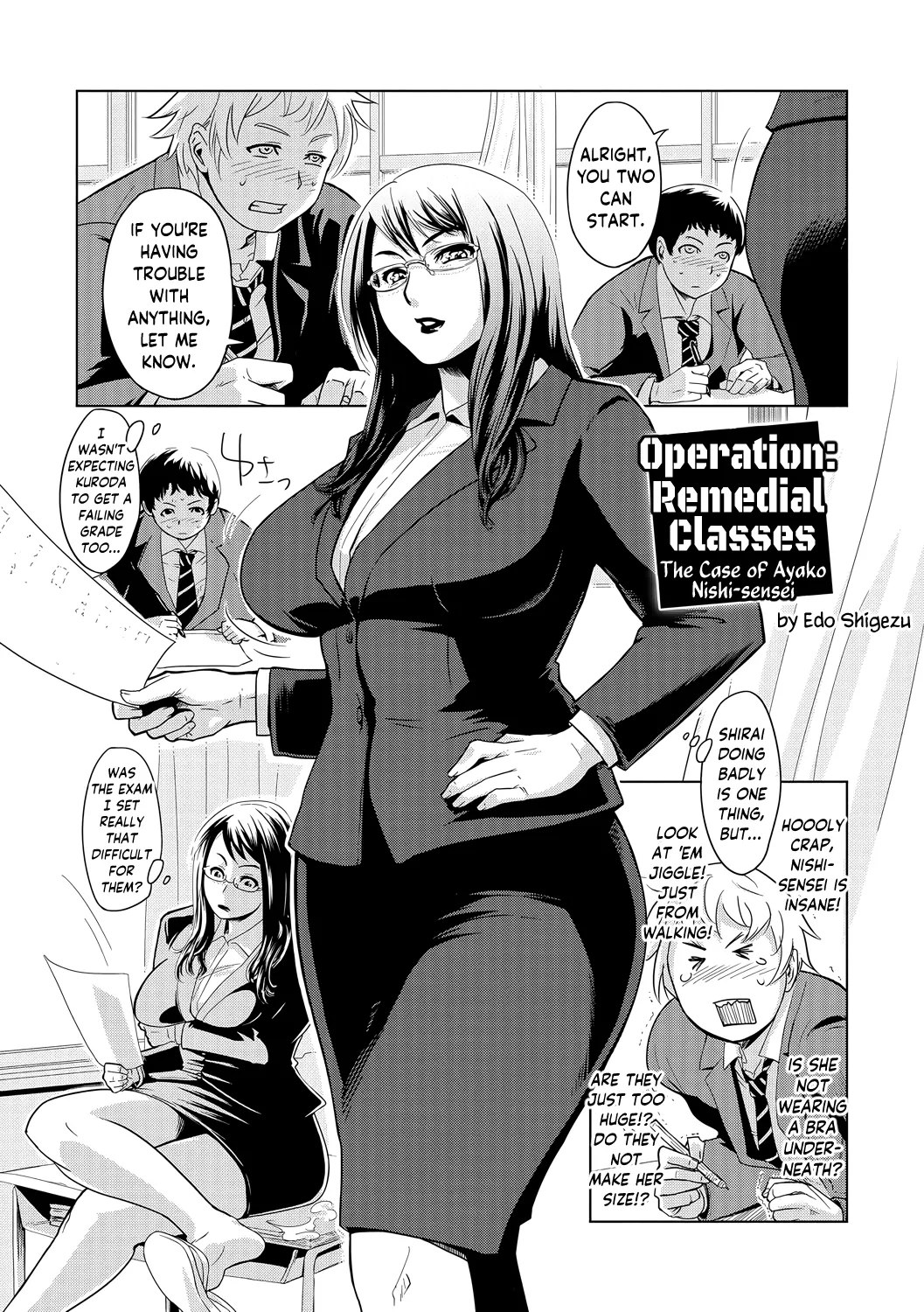 Hoshuu Senryaku ~Nishi Ayako-sensei no Baai~ | Operation: Remedial Classes ~The Case of Ayako Nishi-sensei~