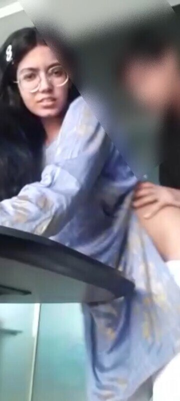 Glasses Horny Girlfriend Showing Hard Fucking Don't Miss