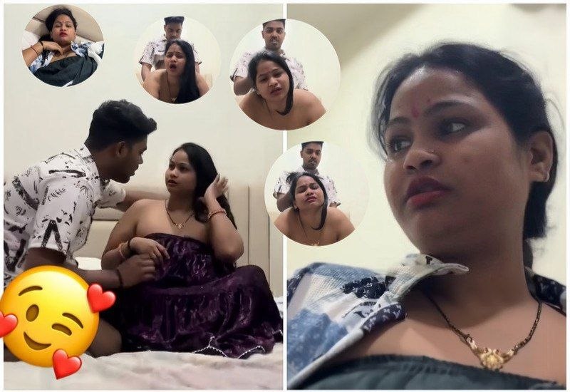 Homely Bhabhi Huge Structure BJ Riding Hard Doggy Style Fucking with Expression 2 long Video's Collection & 5 Videos Bonus Also