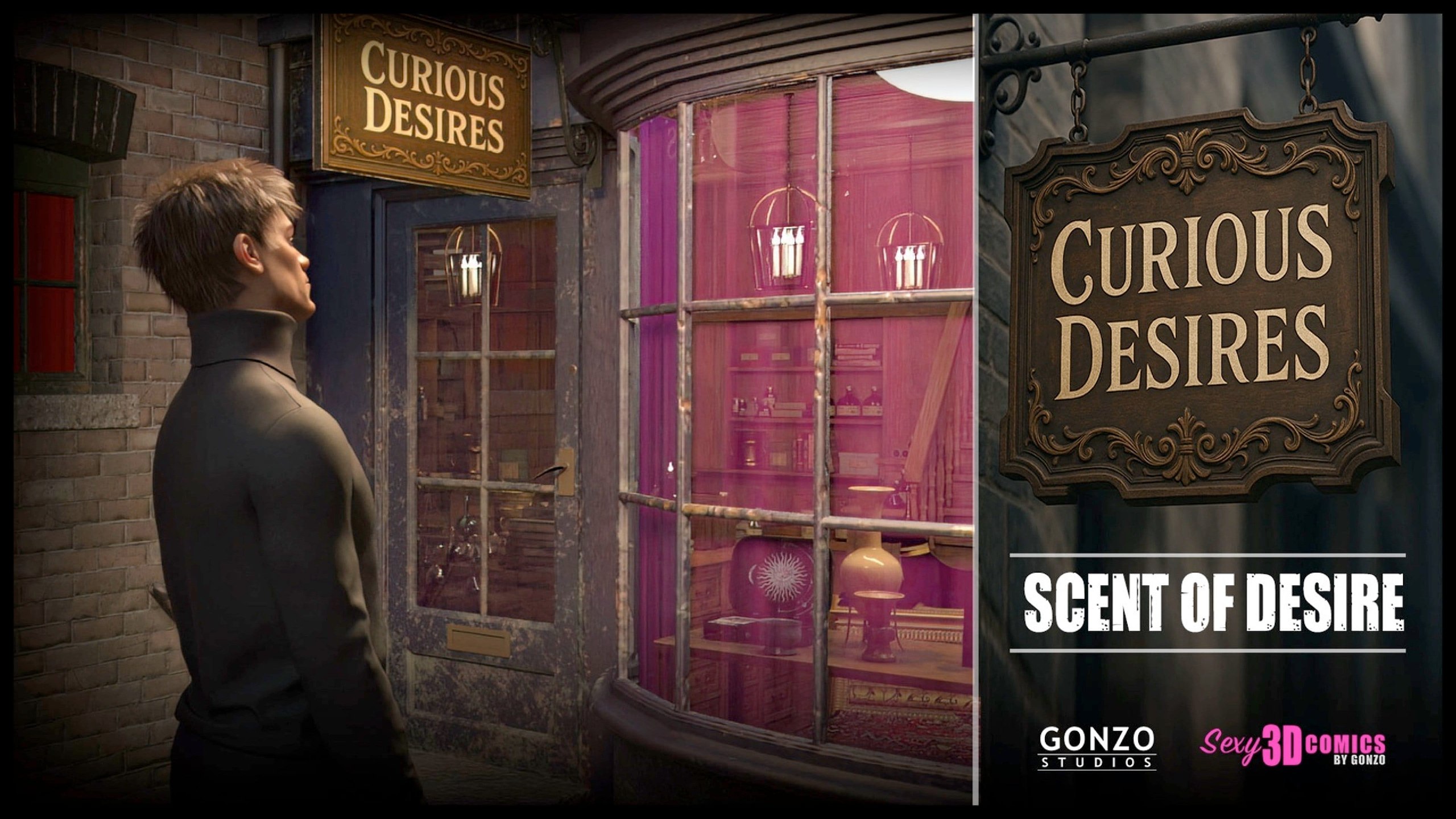 Scent Of Desire – Curious Desires [Sexy3DComics | Gonzo]