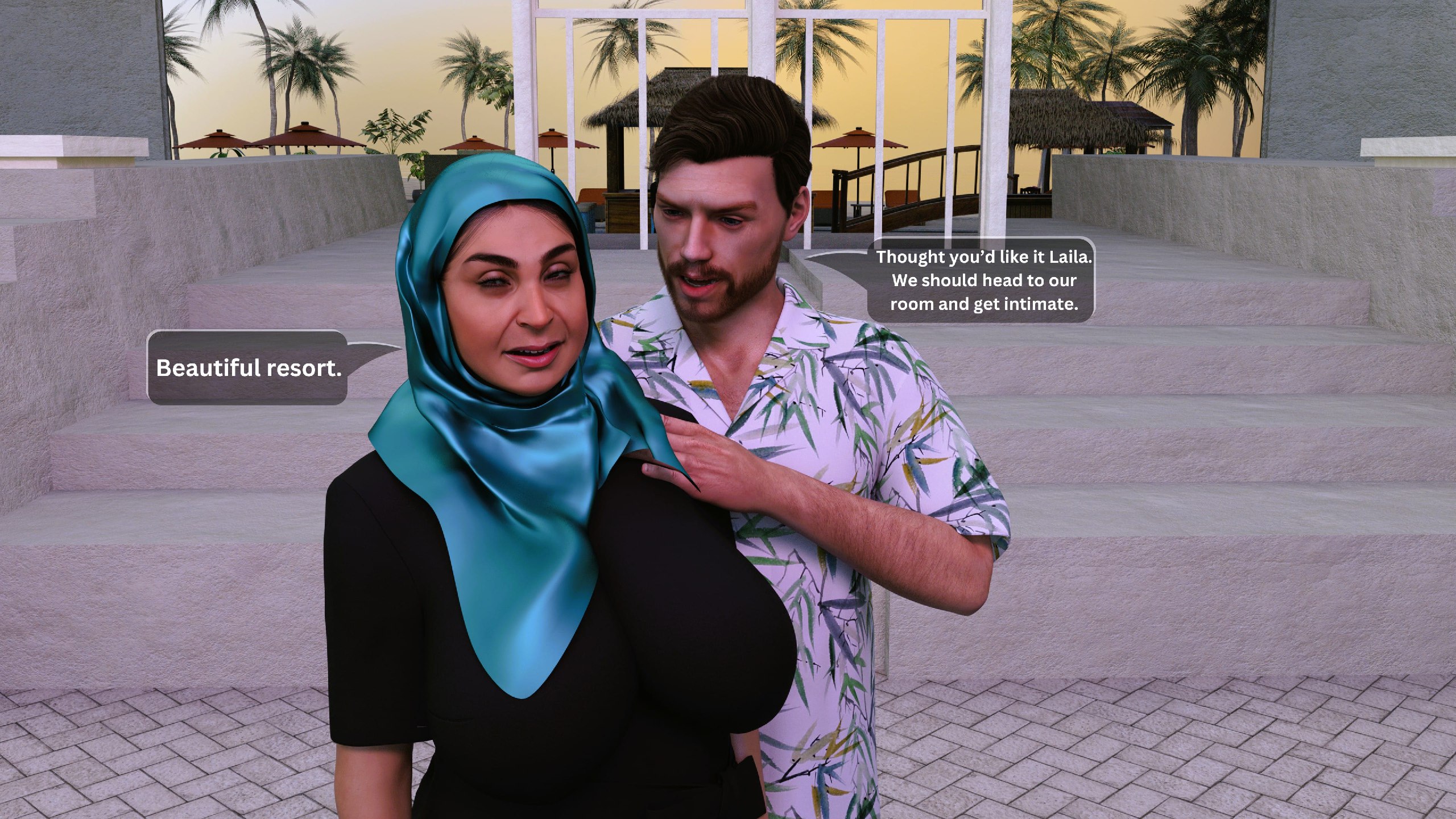 Vacation Gone Wrong [Mature3DComics]