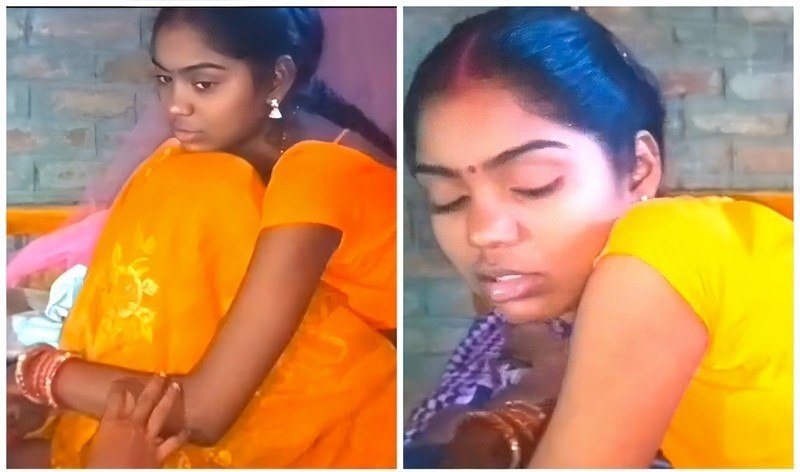 Newly Married Cute Girl Slim Figure in Saree with Husband on Bed BJ Hard Riding Hard Roughly Fucking with Talk Enjoying 4 long Video's worth 72 Min Collection & 5 Videos Bonus Also Don't Miss