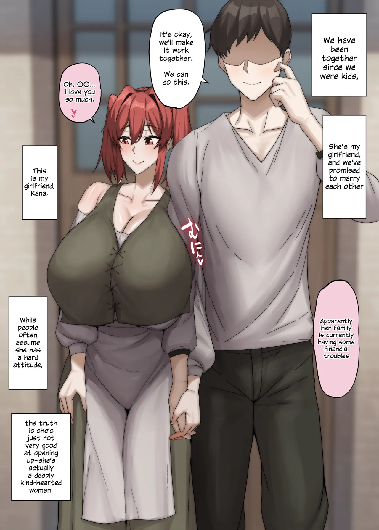 She only did it for the money...