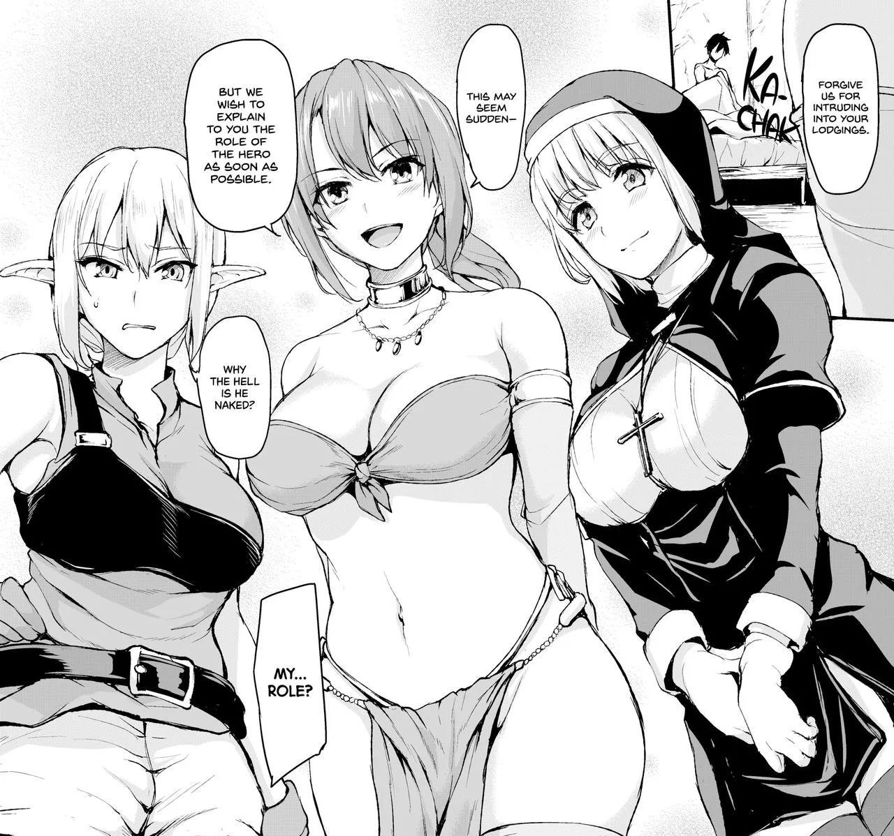 Tales of a Harem in Another World CH.1-3 + extra